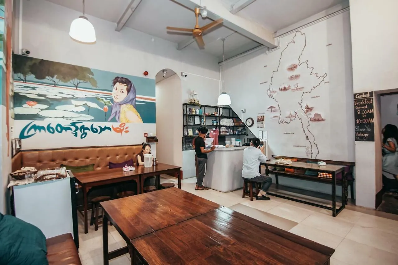 Shwe Yo Vintage Hostel Yangon Myanmar